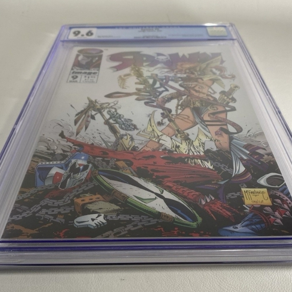 Spawn #9 (3/93) Image Comics 1st Medieval Spawn & Angela Graded CGC 9.6 WHITE - Picture 3 of 6